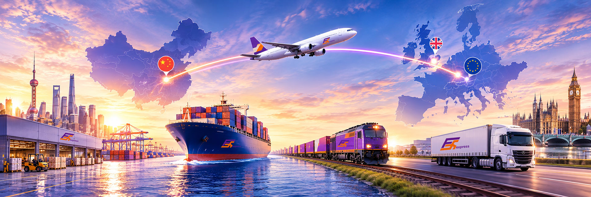 China-Europe Logistics, Fully Controlled.